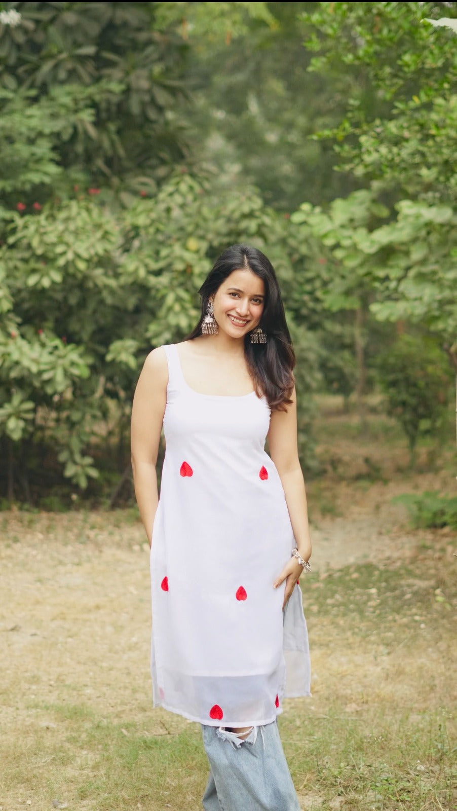 Criss Cross Backless Kurti
